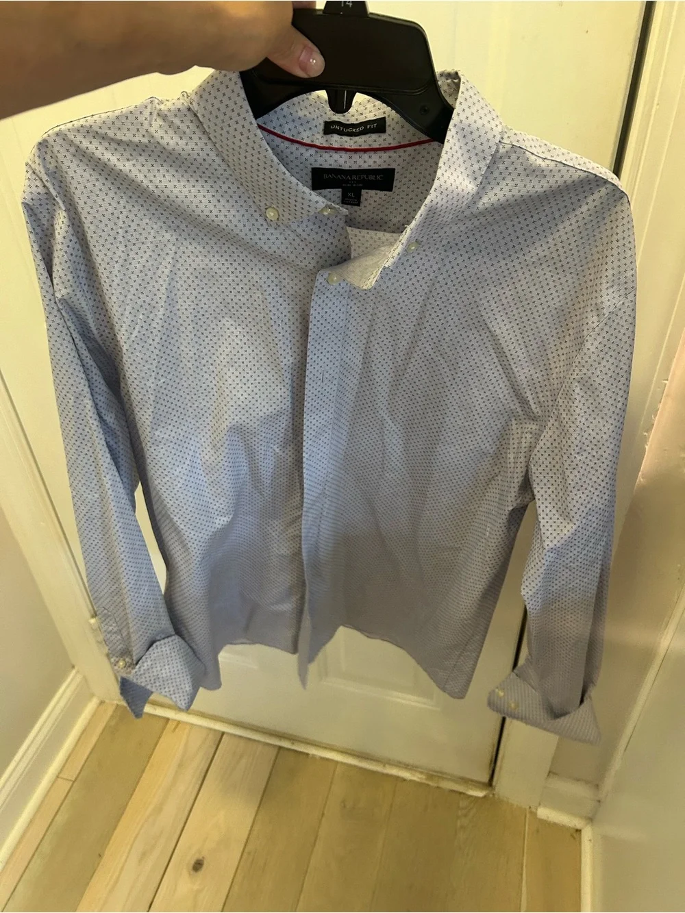 NWOT BANANA REPUBLIC button down shirt.